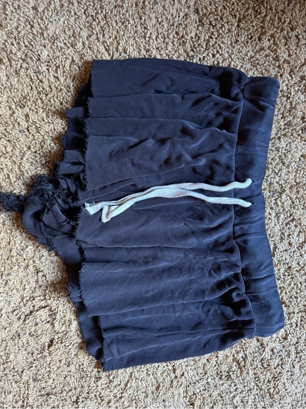 Free people intimates lounge shorts EXTREMELY distressed